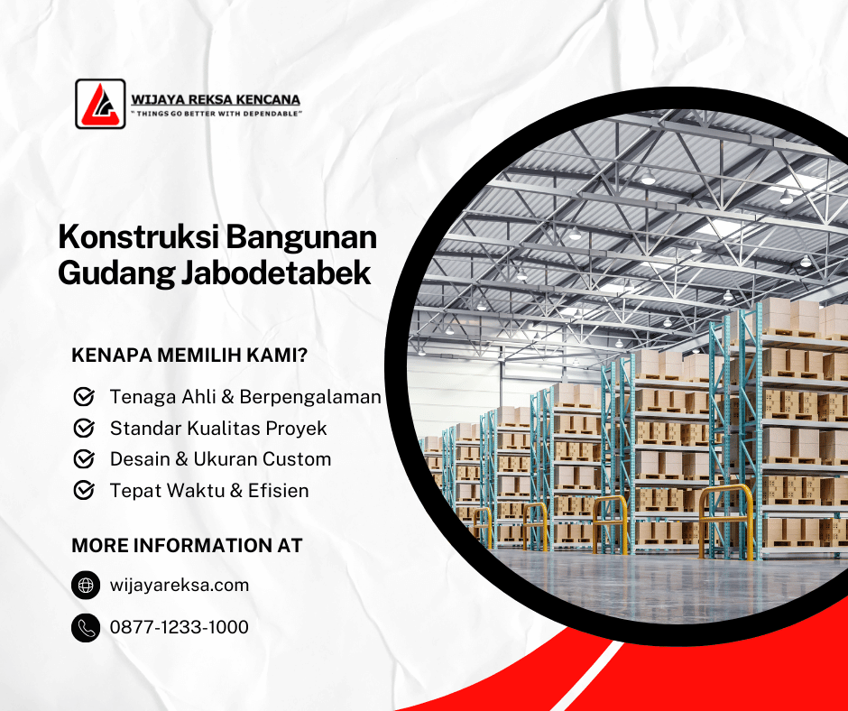Konstruksi Bangunan Gudang Jabodetabek